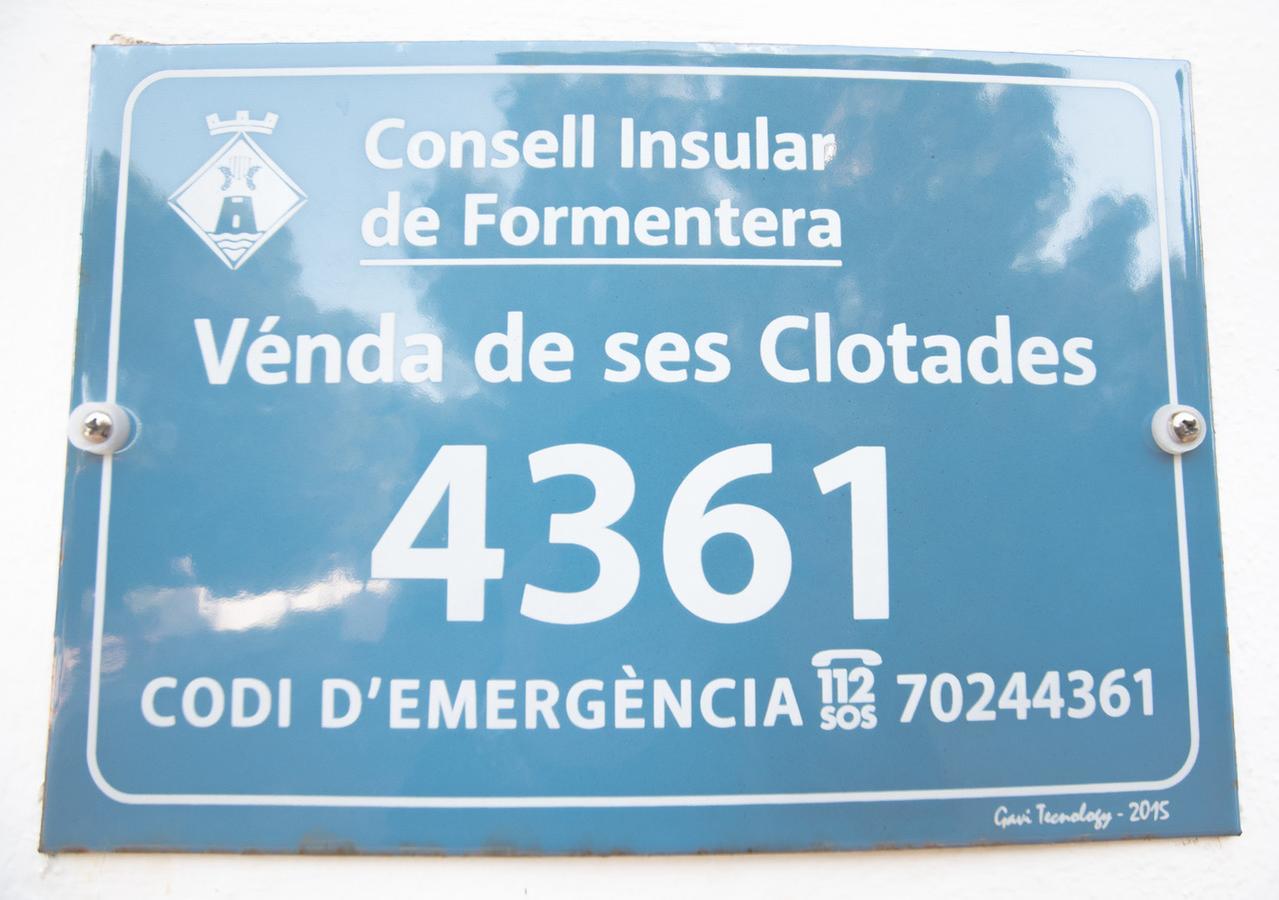 Ses Clotades - Formentera Libre Apartman Es Arenals Kültér fotó
